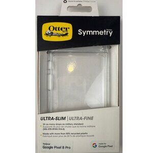 OtterBox Symmetry Clear Case Google Pixel 8 Pro Slim Drop Protection NIB